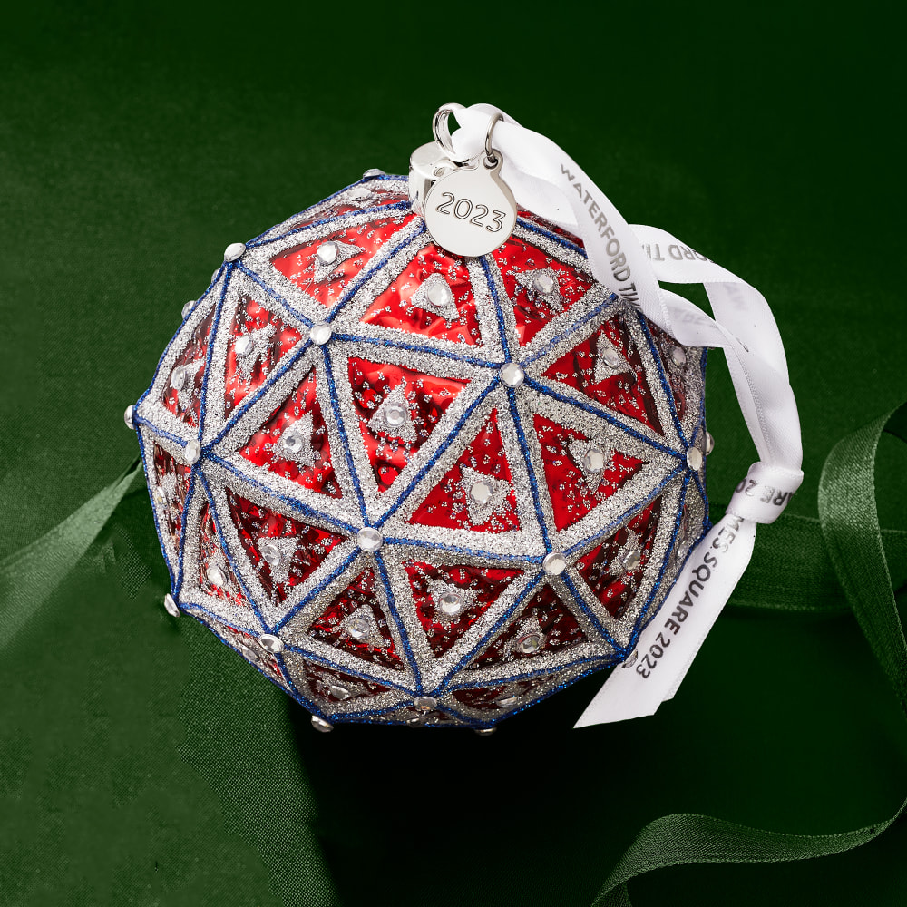 Waterford 2023 Times Square Replica Ball Glass Ornament | Ross-Simons