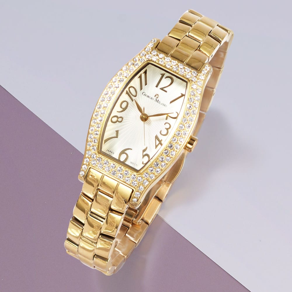 Giorgio Milano Sara Women s Gold Plated Stainless Steel Watch with