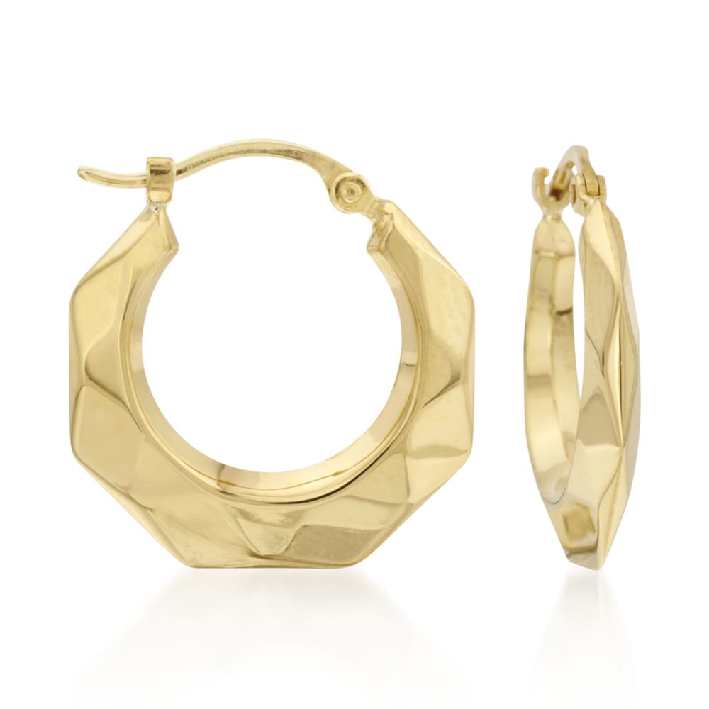 Ross simons 14k sales gold hoop earrings