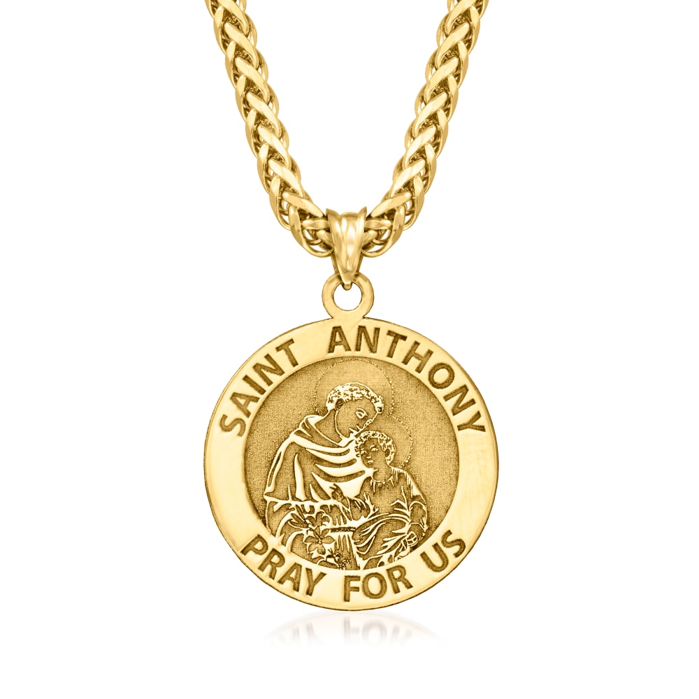St anthony pendant new arrivals gold