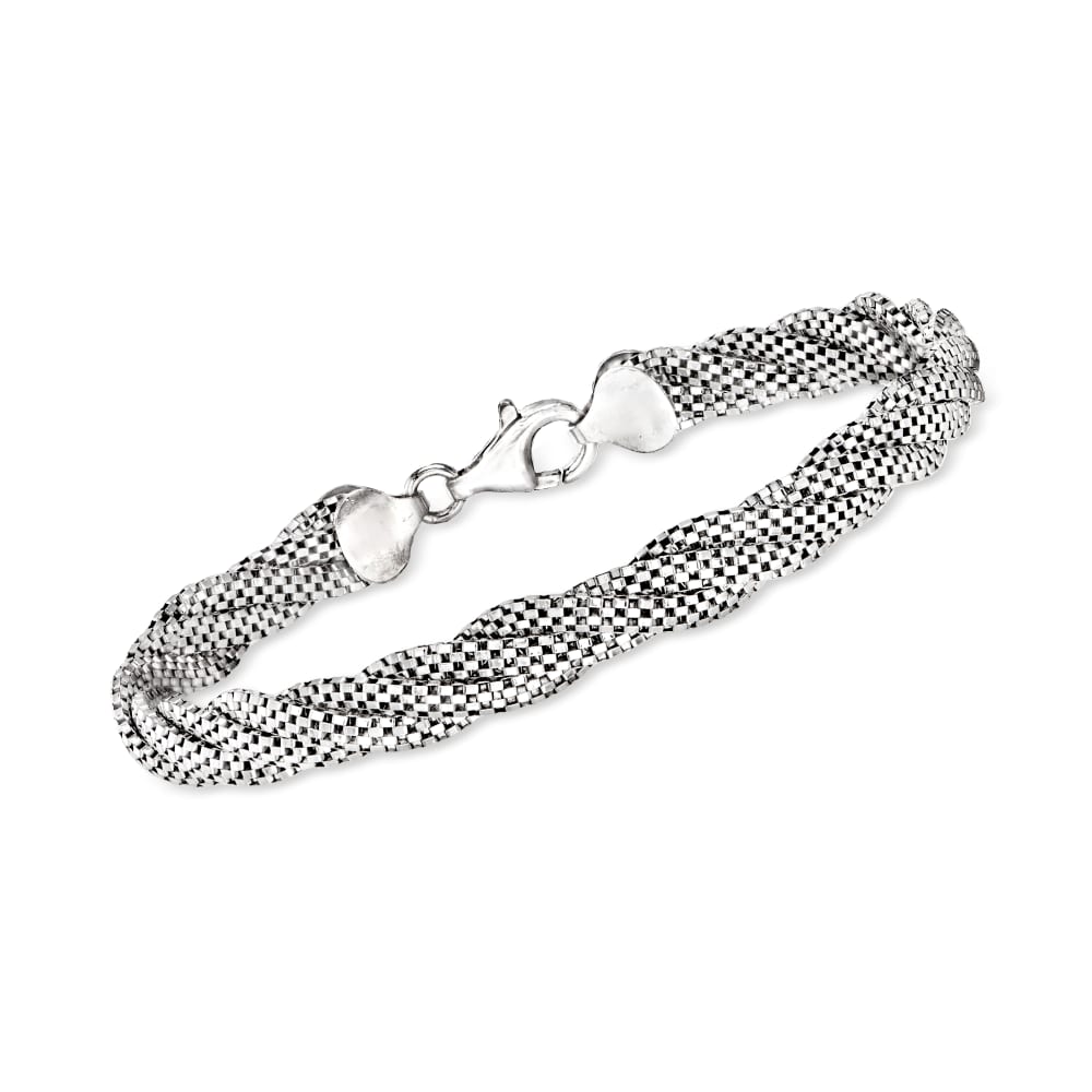 Liza Chain Bracelet | Italian 925 Pave Color Resistant Sterling Silver  Bracelet - Shop merakidesign Bracelets - Pinkoi