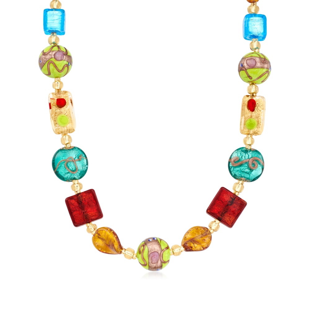 Venetian Glass Beads Necklace - Shop Online | MADE IN VENICE