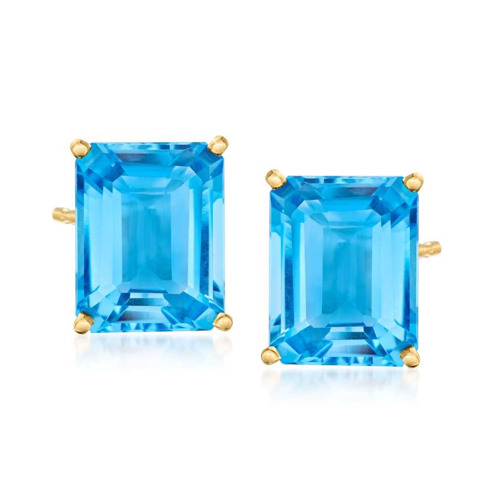Ross simons blue topaz clearance earrings