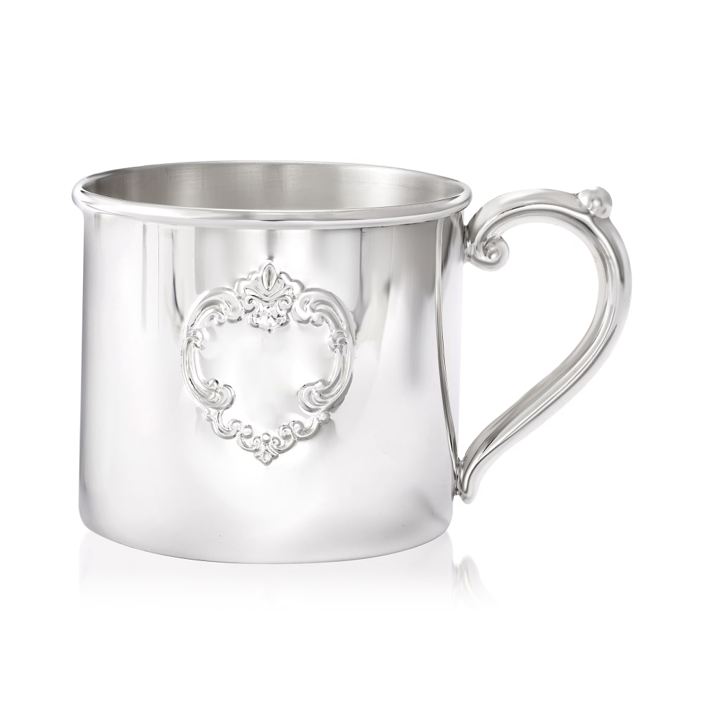 Sterling silver new arrivals baby cup value