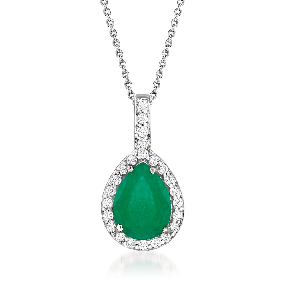 Ross simons shop emerald necklace