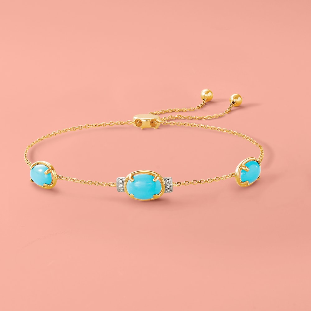 Turquoise store bolo bracelet