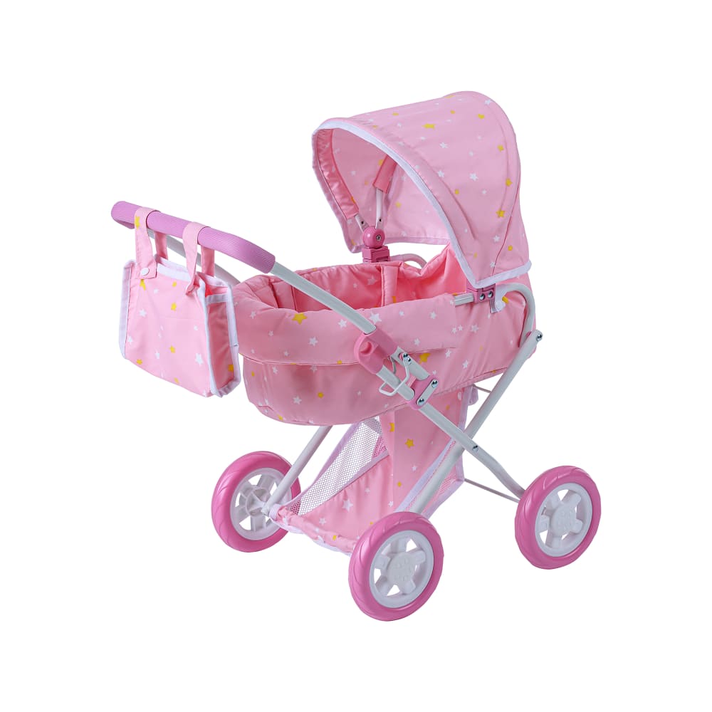 White and new arrivals pink pram