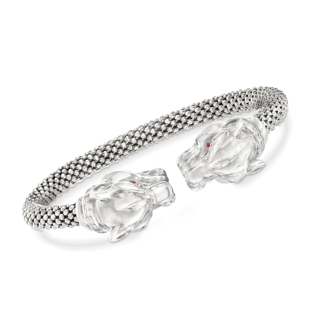 Double headed discount panther bracelet