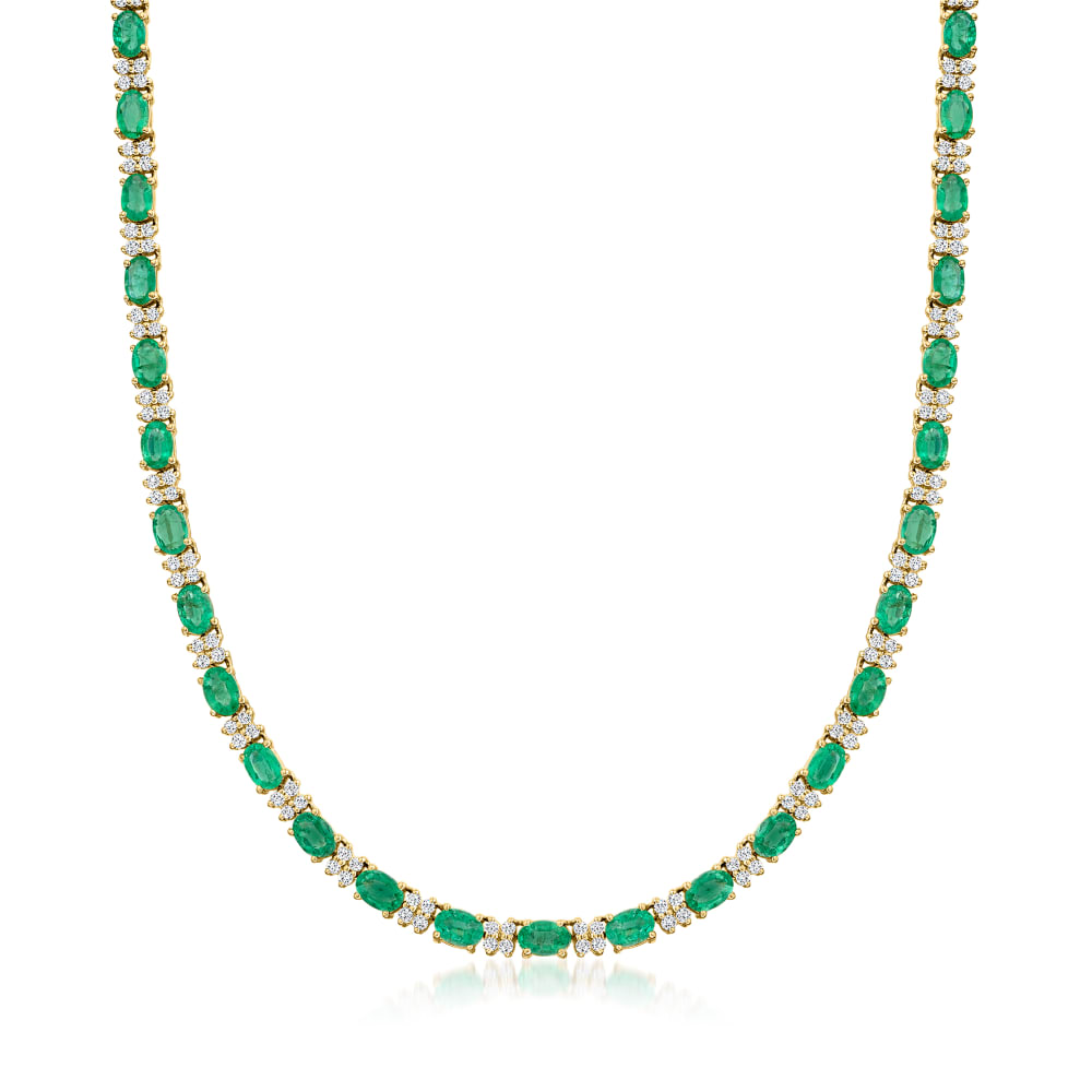 Ross simons emerald hotsell necklace