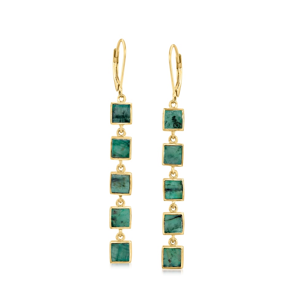 Ross simons top emerald earrings