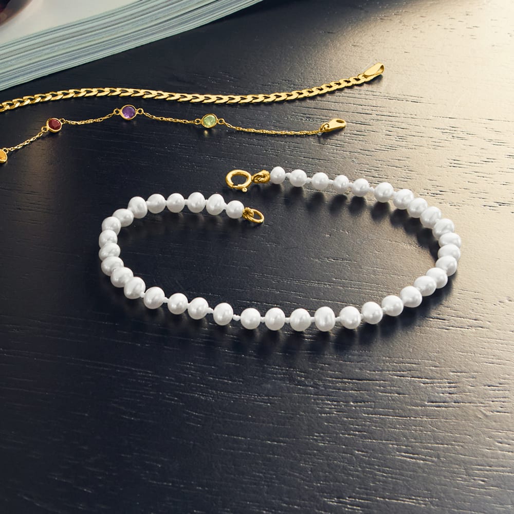Ross simons pearl bracelet discount