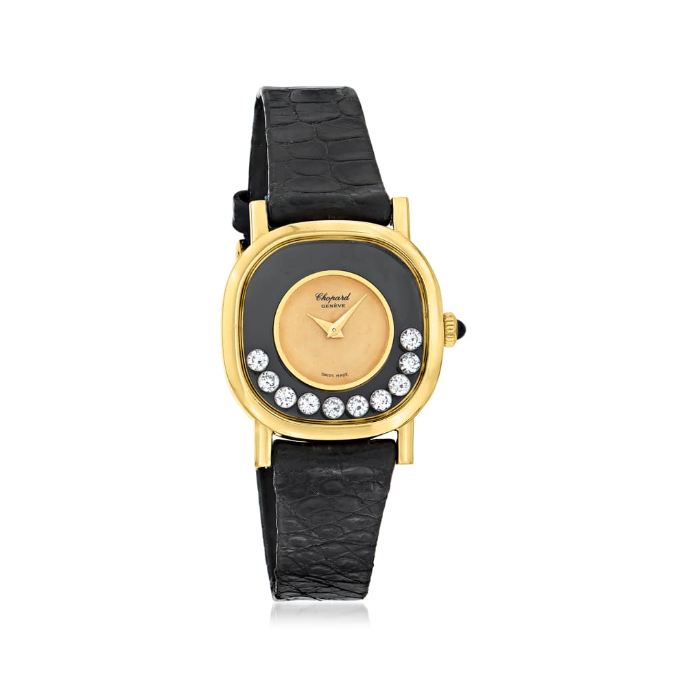 Vintage chopard hotsell happy diamond watch