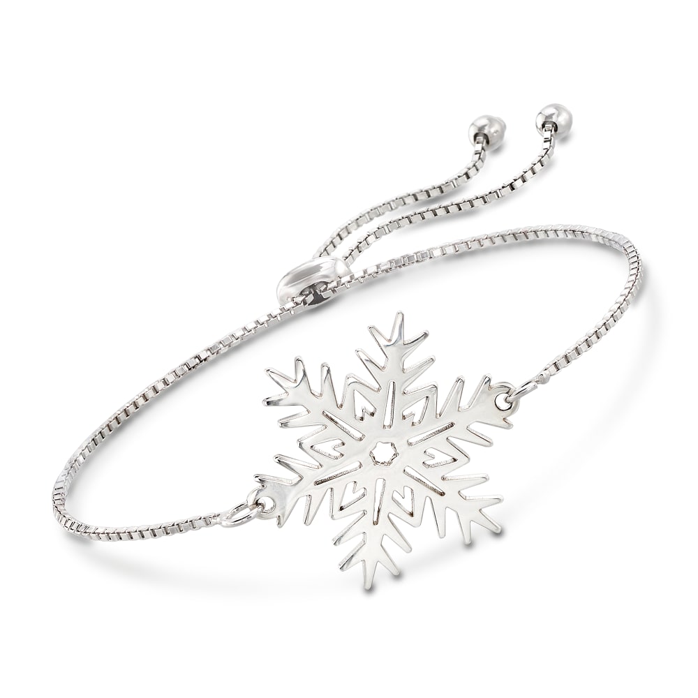 Whimsical Snowflake Bracelet | Walker Metalsmiths