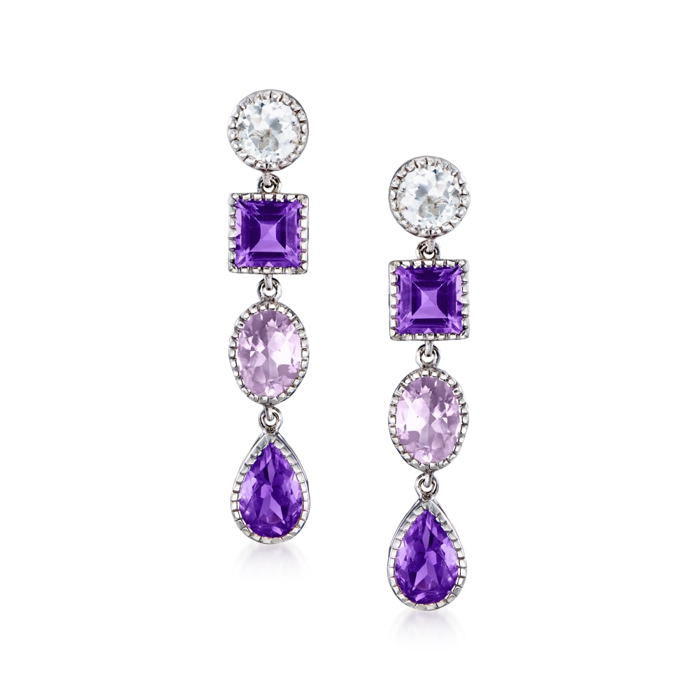 Ross simons amethyst earrings top