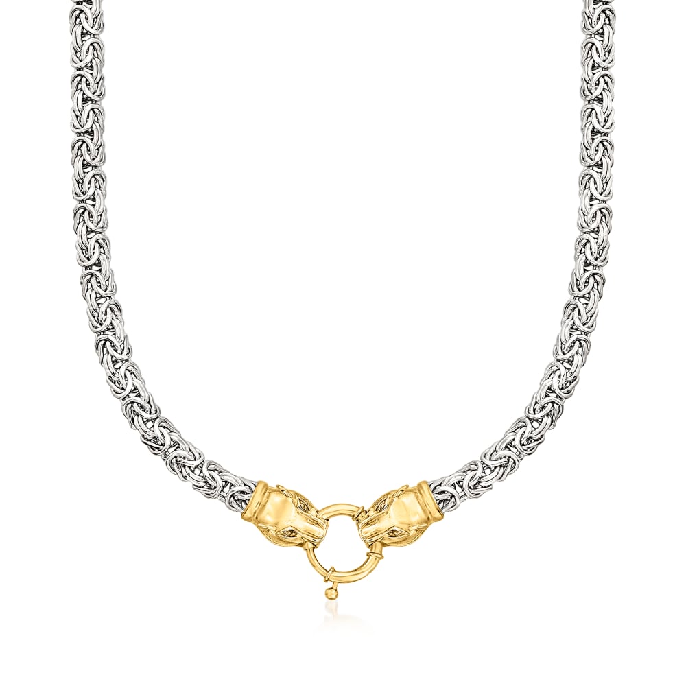 Panther sales head necklace