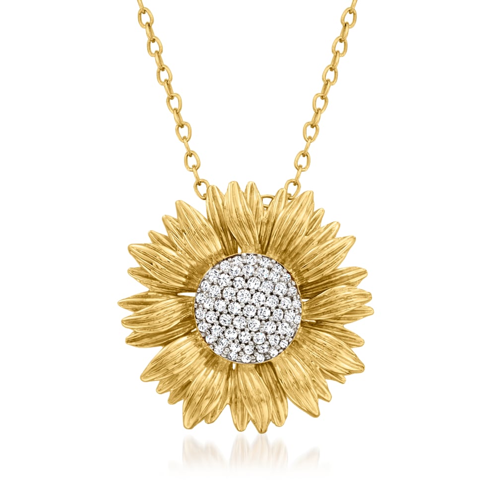 Adopt a Queen - Spinning Sunflower Necklace – The Project Honey Bees