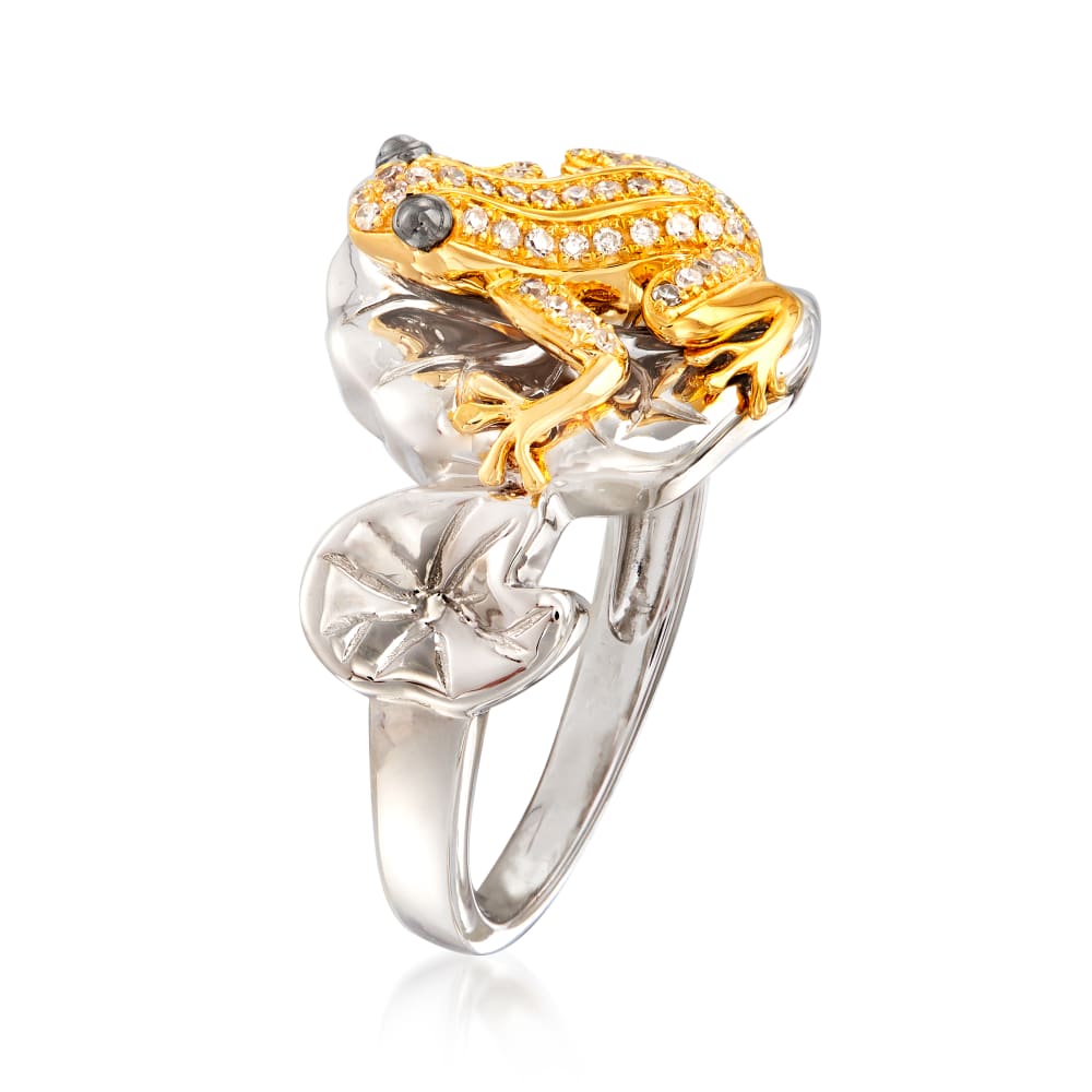 Ross simons frog on sale ring
