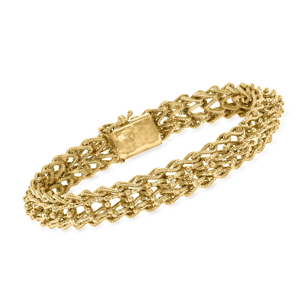 Tiffany gold cheap bracelet vintage