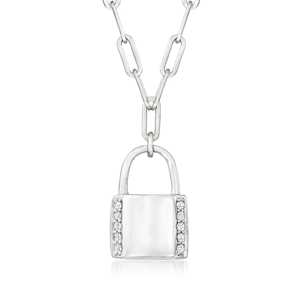 Lock Stainless Steel Chain Necklace |
