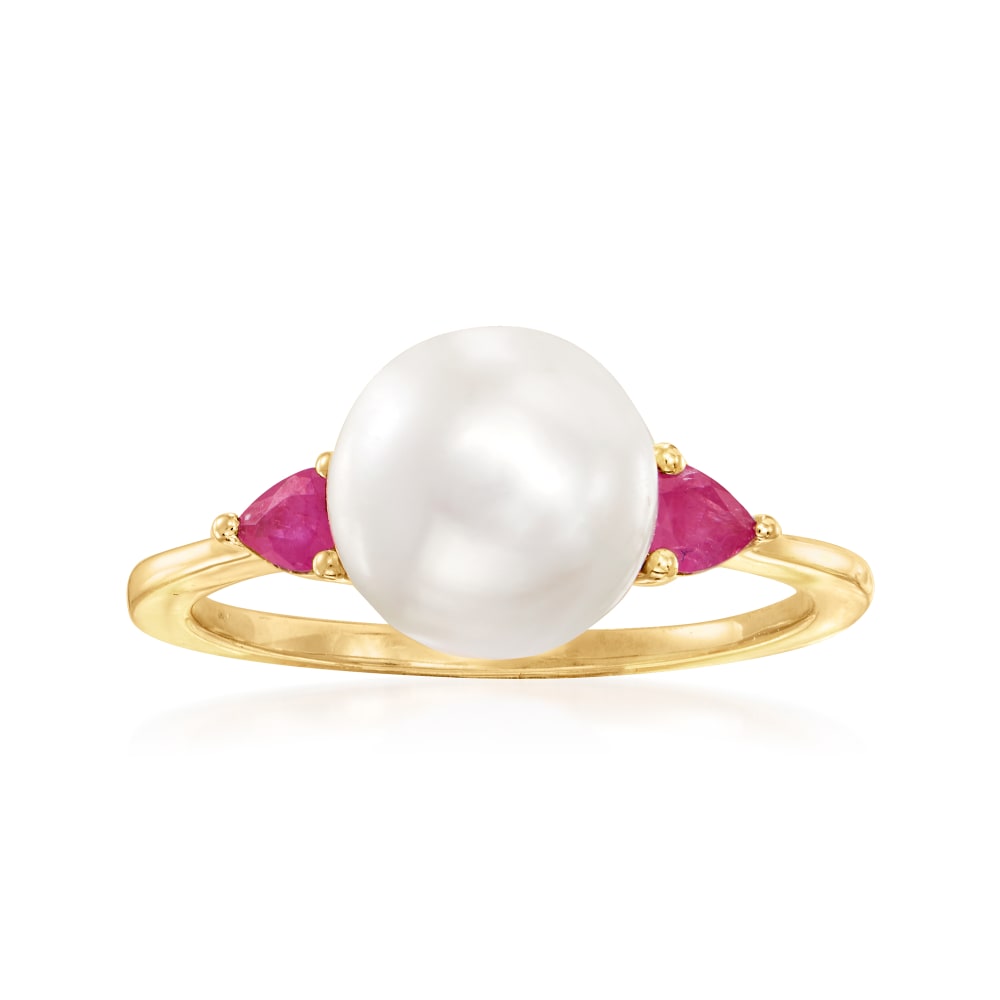 Ross simons pearl shop rings