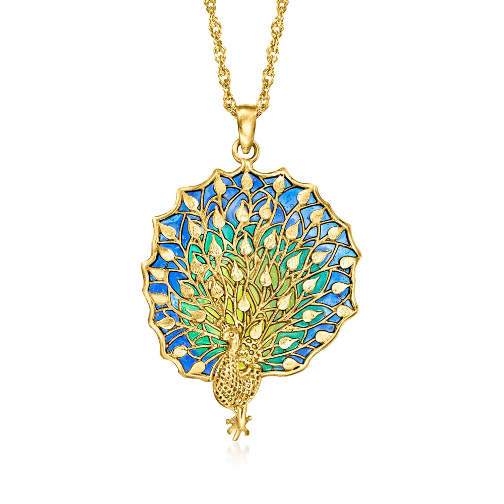 Antique gold peacock nakshi necklace - Indian Jewellery Designs