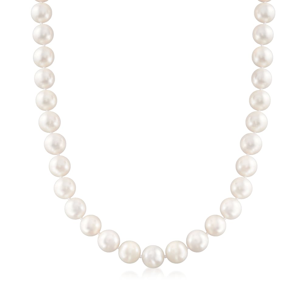 Ross-Simons 9.5-10.5mm Cultured Baroque Pearl Long Necklace In 14kt Yellow  Gold With Necklace Shortener