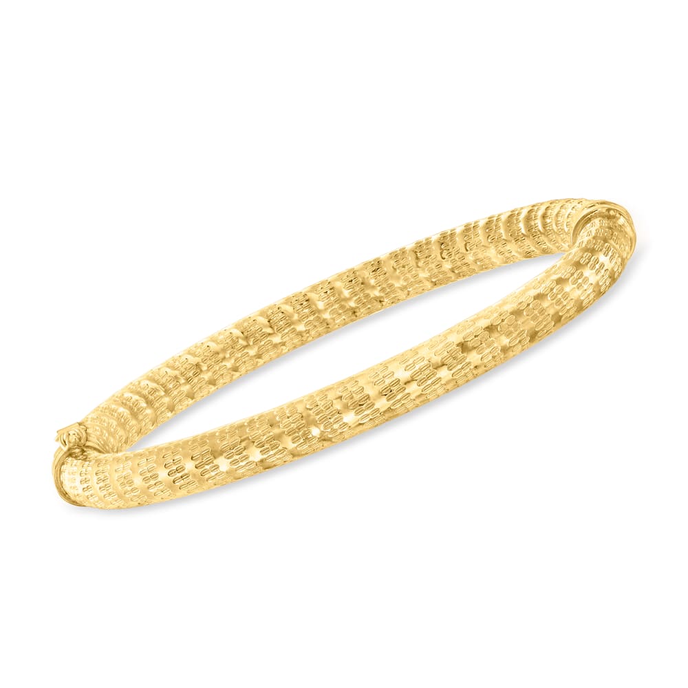 9ct Yellow Gold Italian ID Bracelet Figaro 31 Designs 165cm Approx  20g  For the Love of Gold