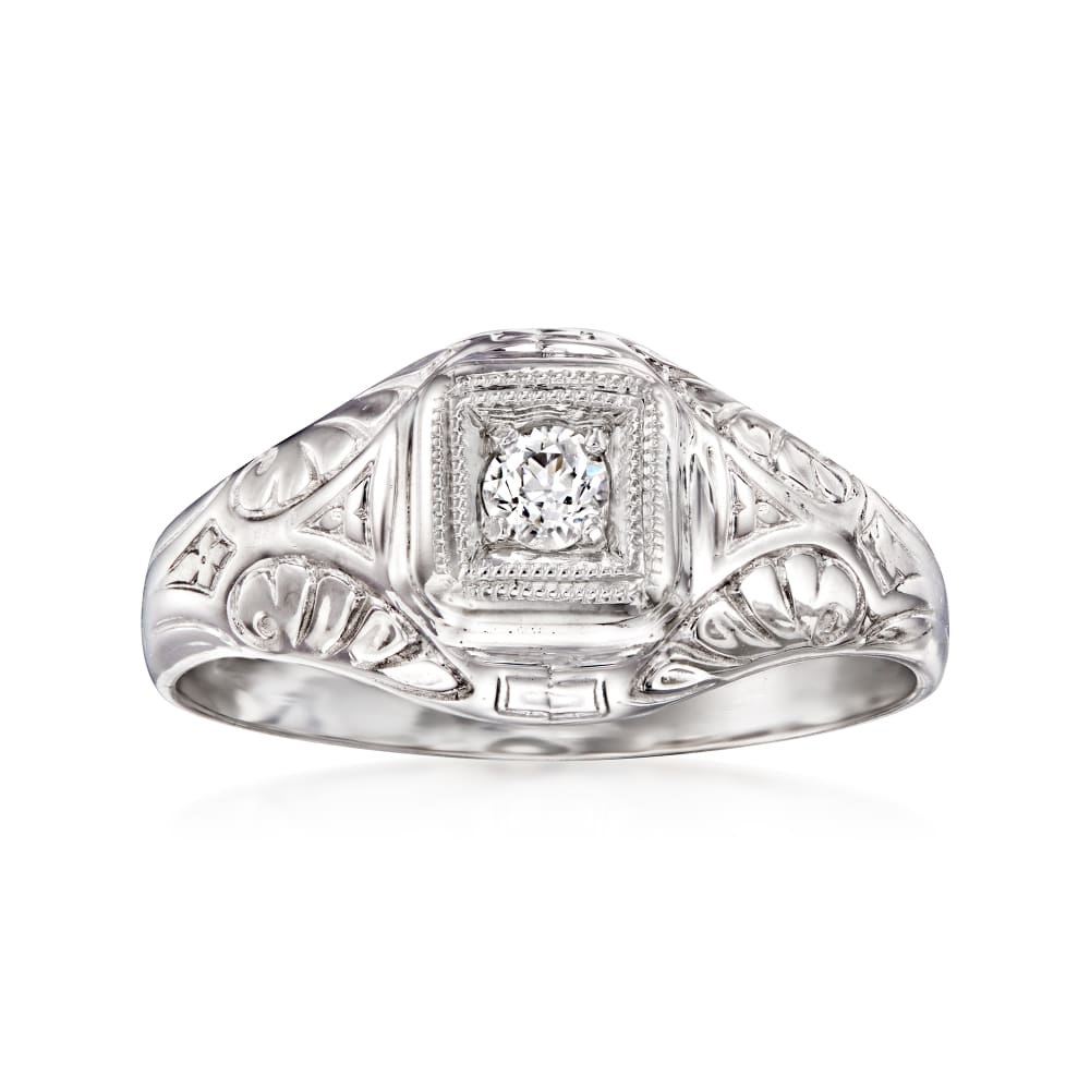 Diamond Engagement Ring ER957-1 | Sepvergara.com.