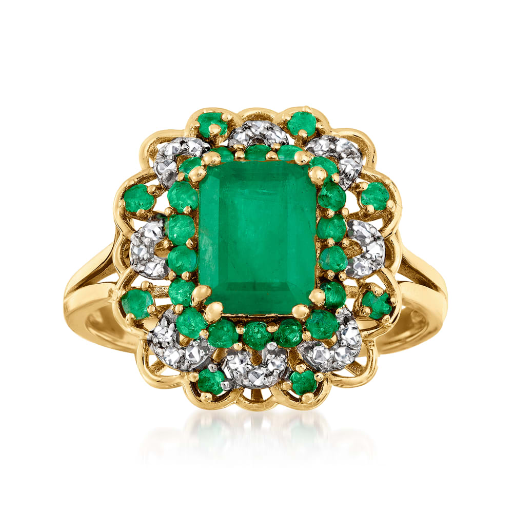 Ross simons store emerald ring