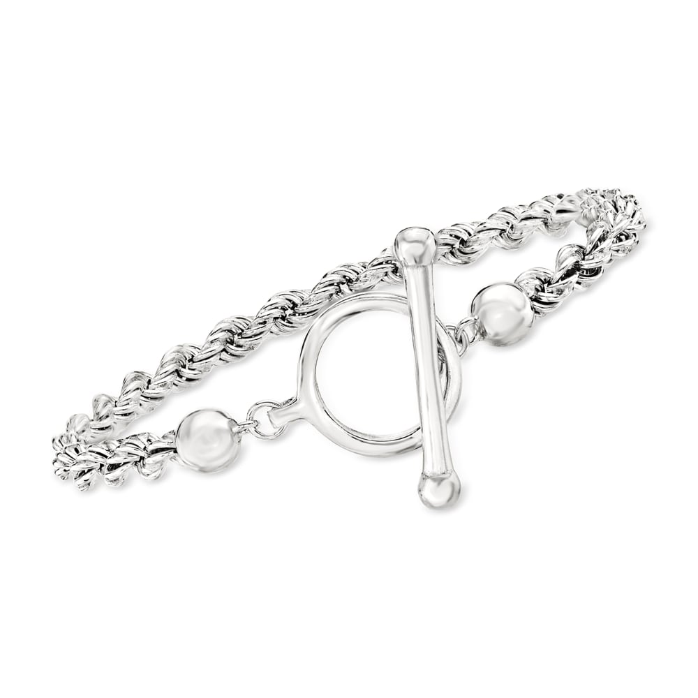 8Seasons Fashion Morse Code Bracelet Charm Beads Rope Bracelet Women Men  Silver Color String Adjustable Party Friendship Jewelry
