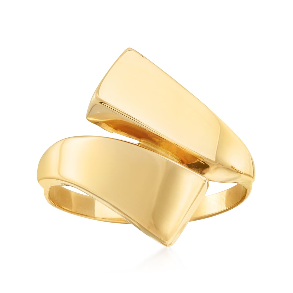 Gold bypass ring cheap