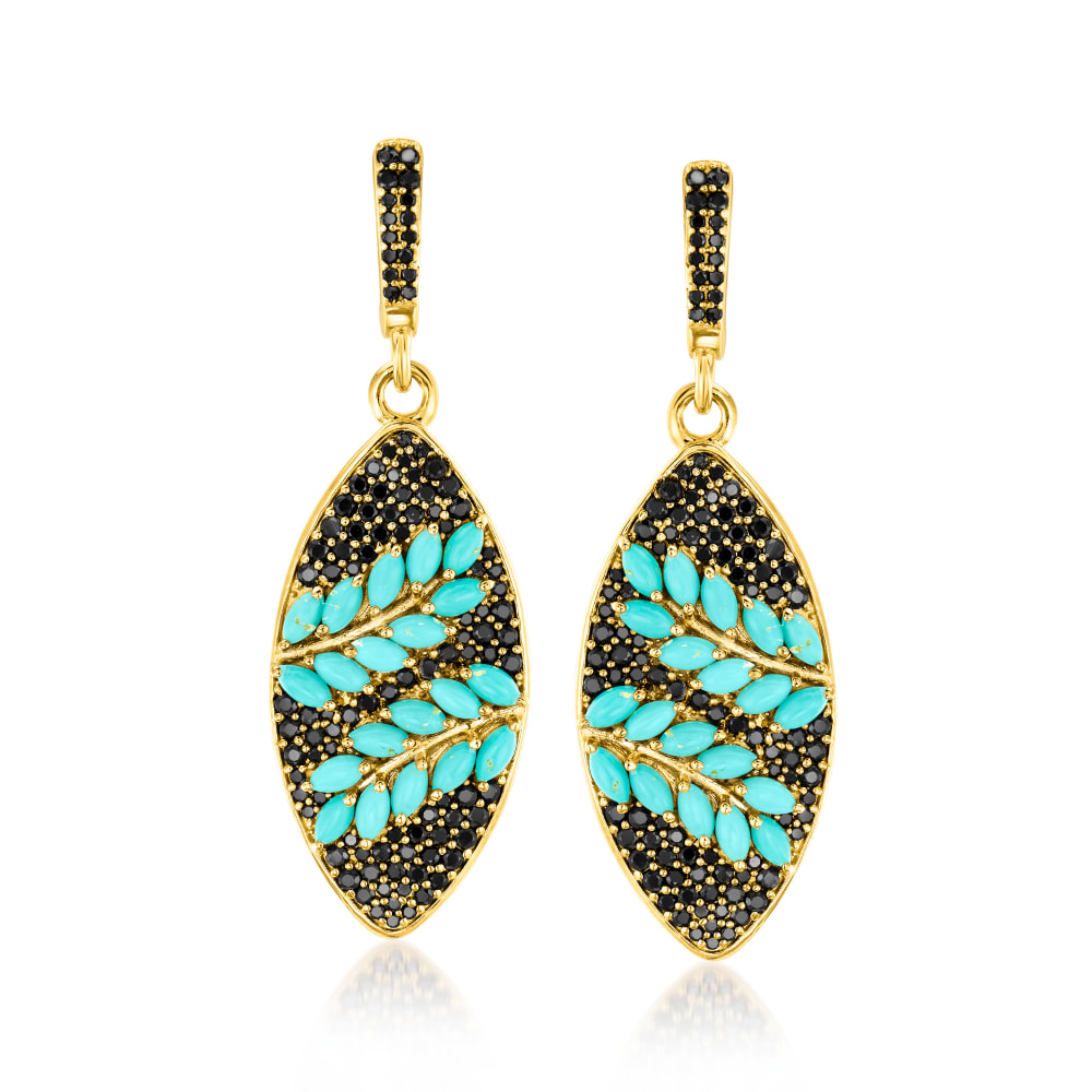 Ross simons turquoise earrings sale