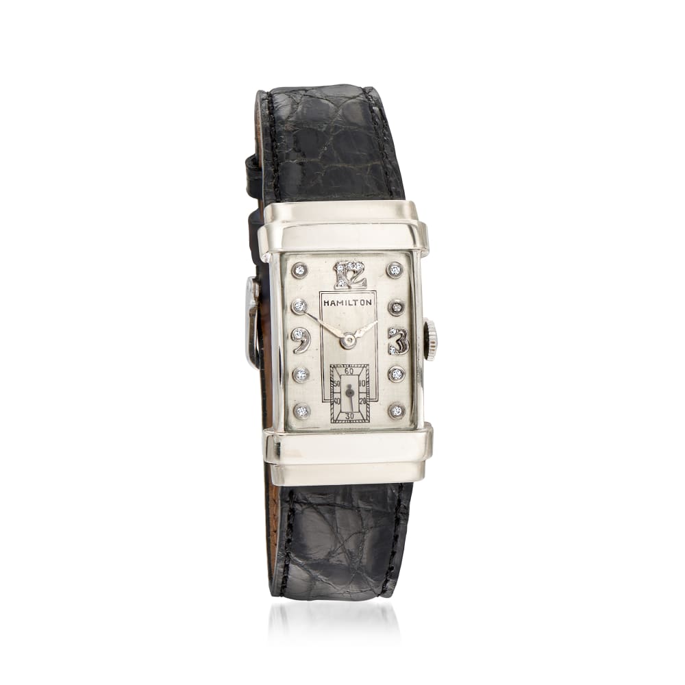 Hamilton watch cheap catalog 1950