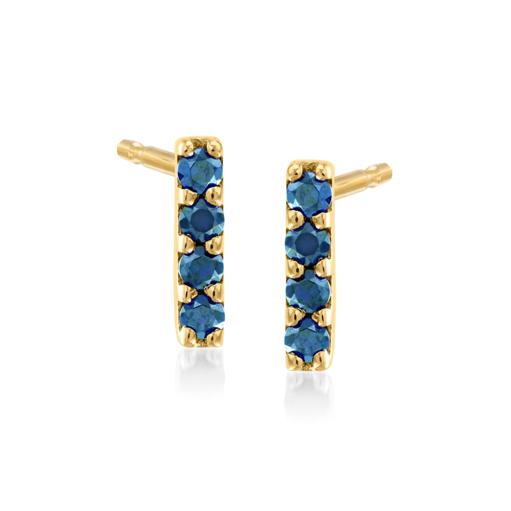 Ross simons 14kt gold earrings online