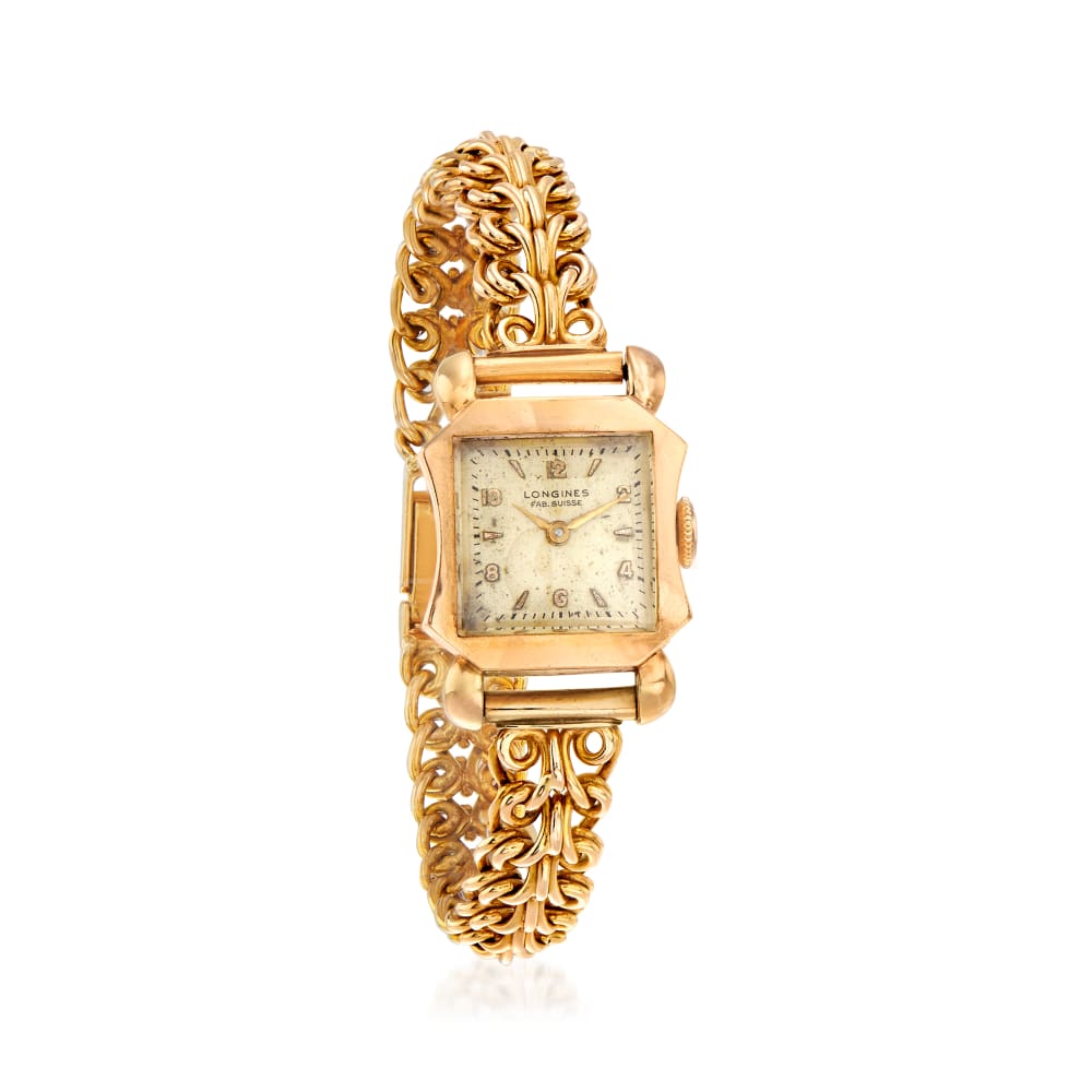 Longines vintage ladies hotsell gold bracelet watch