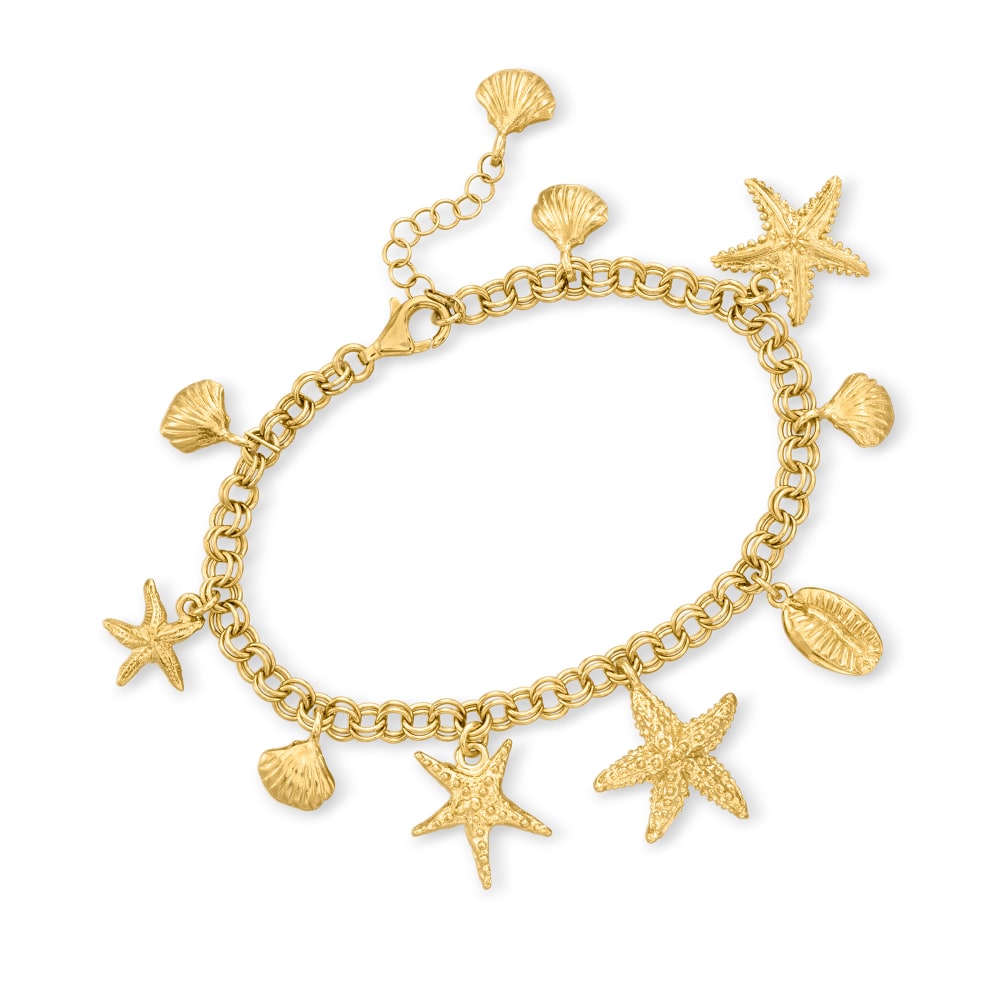 Sea life charm bracelet best sale