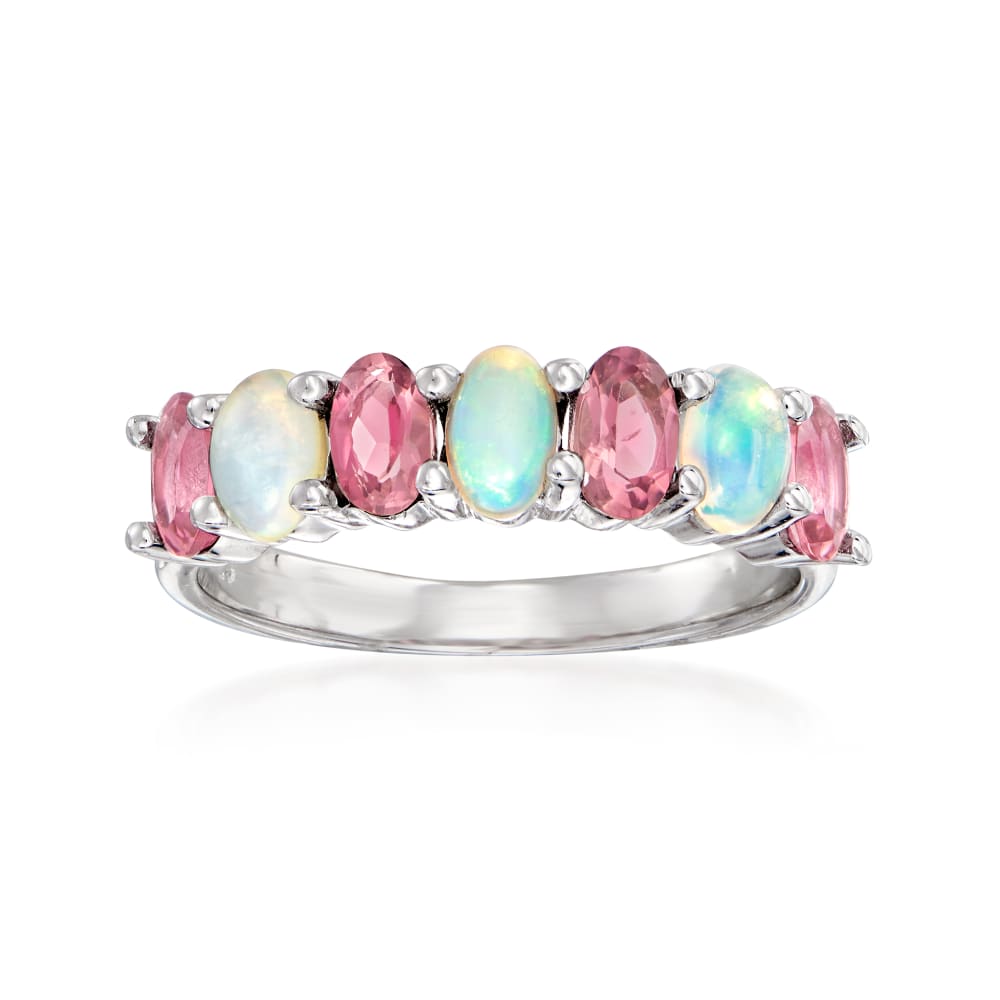 Tourmaline and top opal bracelet