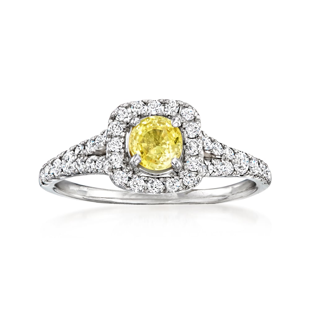 7 carat yellow shop diamond