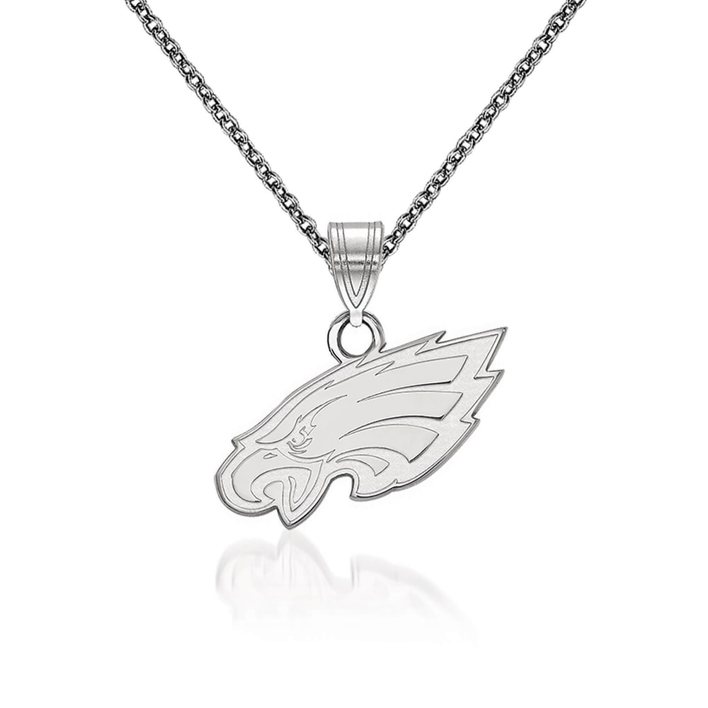 Philadelphia Eagles Fan Chain, Giant Silver Necklace Licensed NFL  705988819919 | eBay