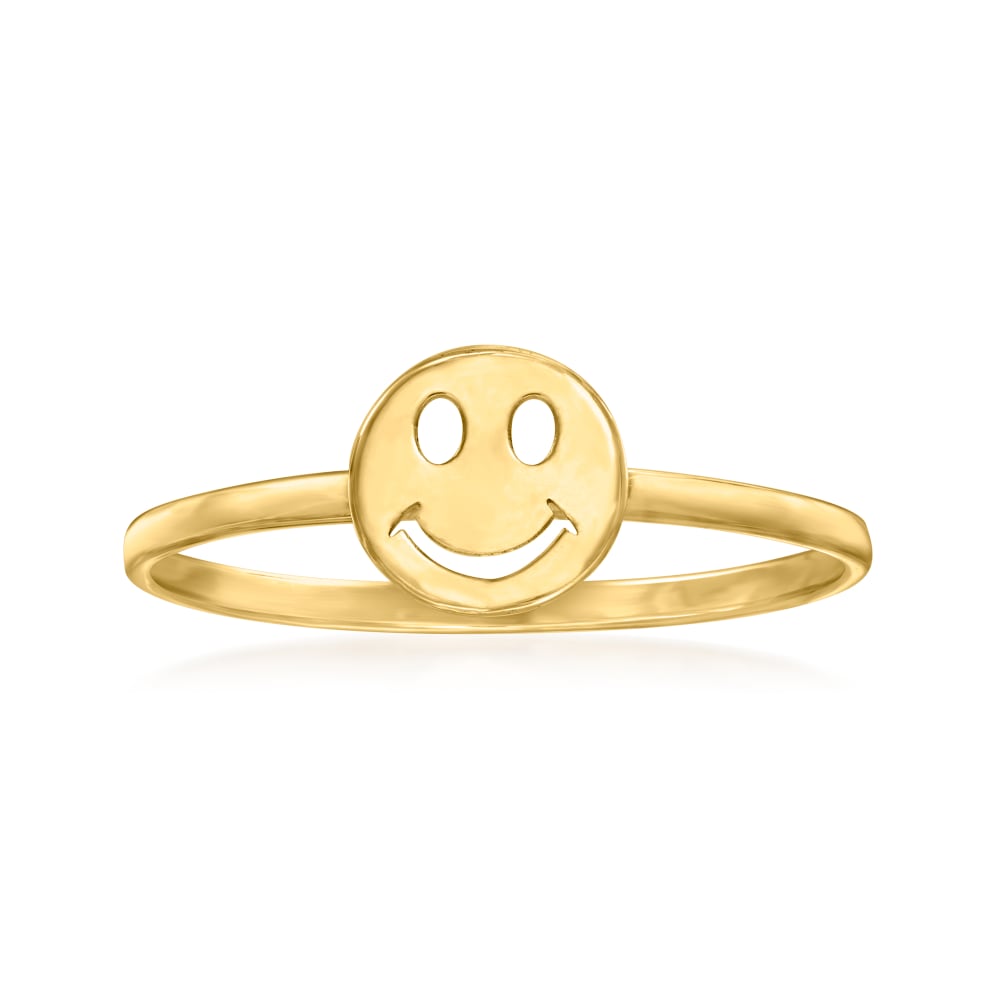 Happy sales face ring