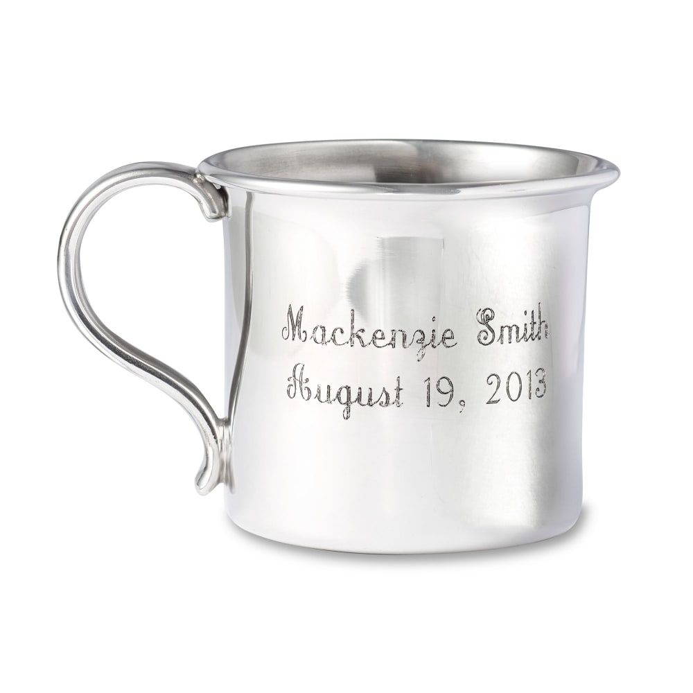 Pewter baby cup on sale
