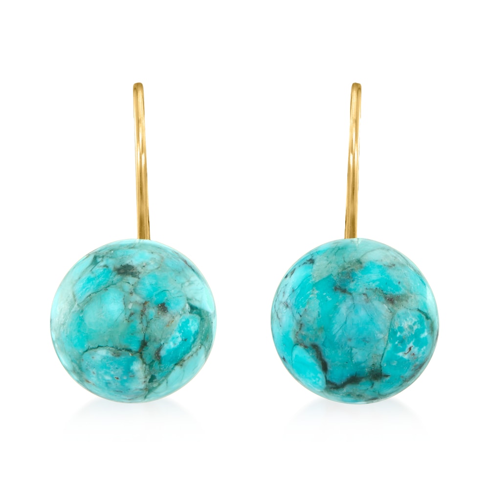 Ross simons turquoise clearance earrings