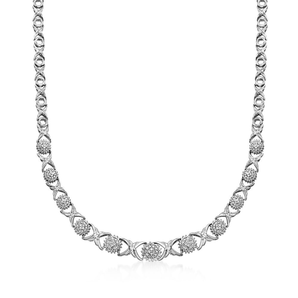 Xo diamond deals necklace