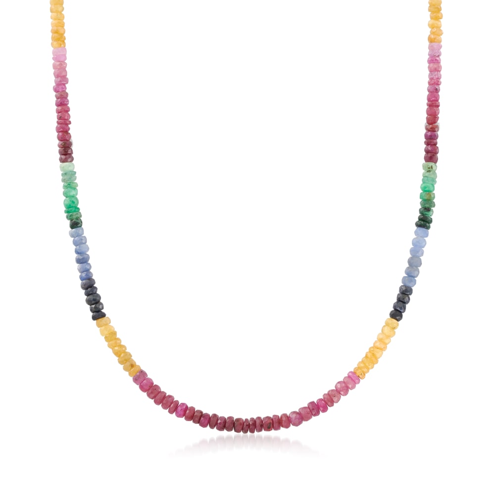 Multi colored sapphire jewelry deals