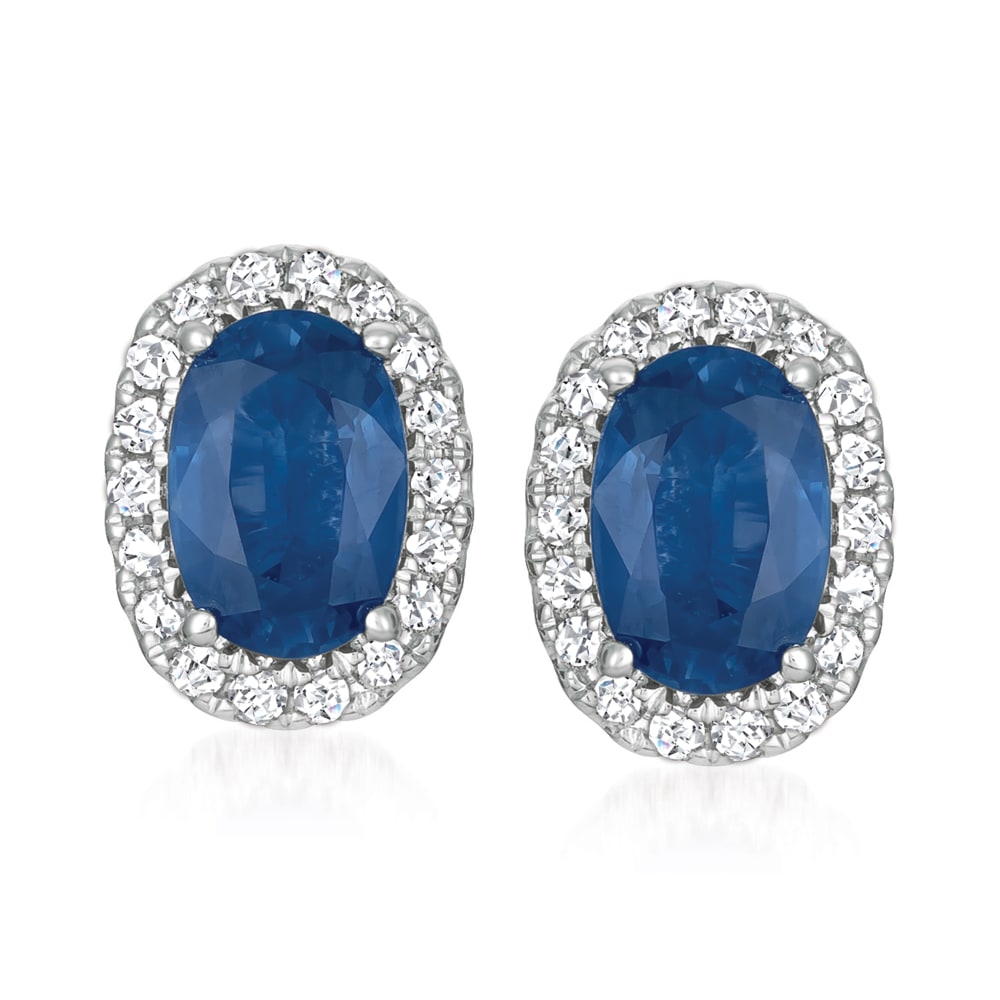 Levian store sapphire earrings