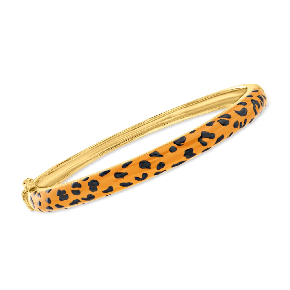 Leopard print bangle shop