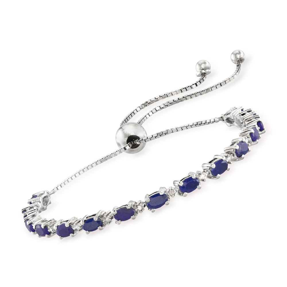 Blue sapphire on sale bolo bracelet