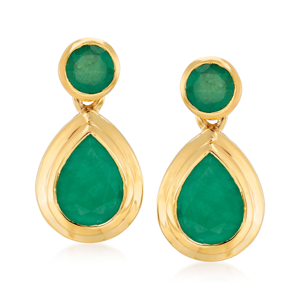 Ross simons outlet emerald earrings