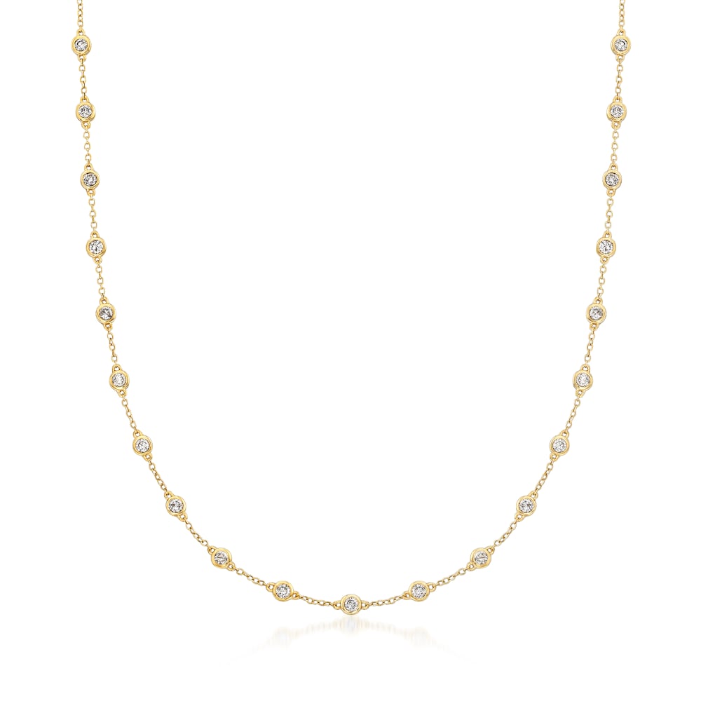 Ross simons station necklace top