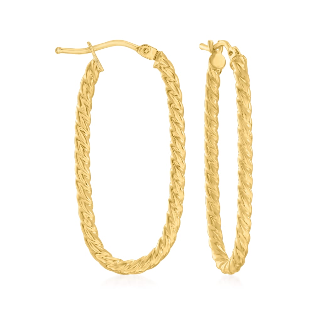 Ross simon store gold hoop earrings